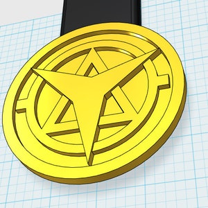 X-23 Necklace 3D Printed for Costume & Cosplay