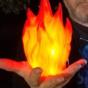 3D Printed Fire / Magic / Poison Effect for Cosplay and Costume