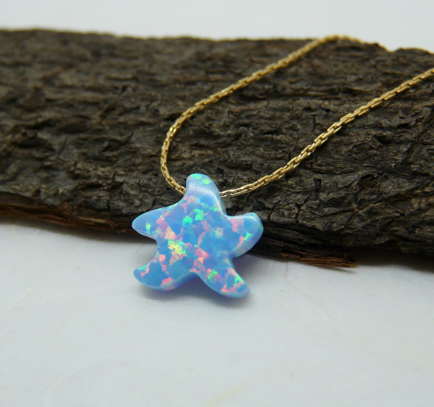 Beach Themed Rhinestone Starfish Faux Pearl Necklace and Bracelet Sets