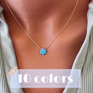 Star of David necklace women, Israeli jewelry, Israel necklace, Jewish star necklace, Jewish jewelry, Magen David necklace, Israel pendant