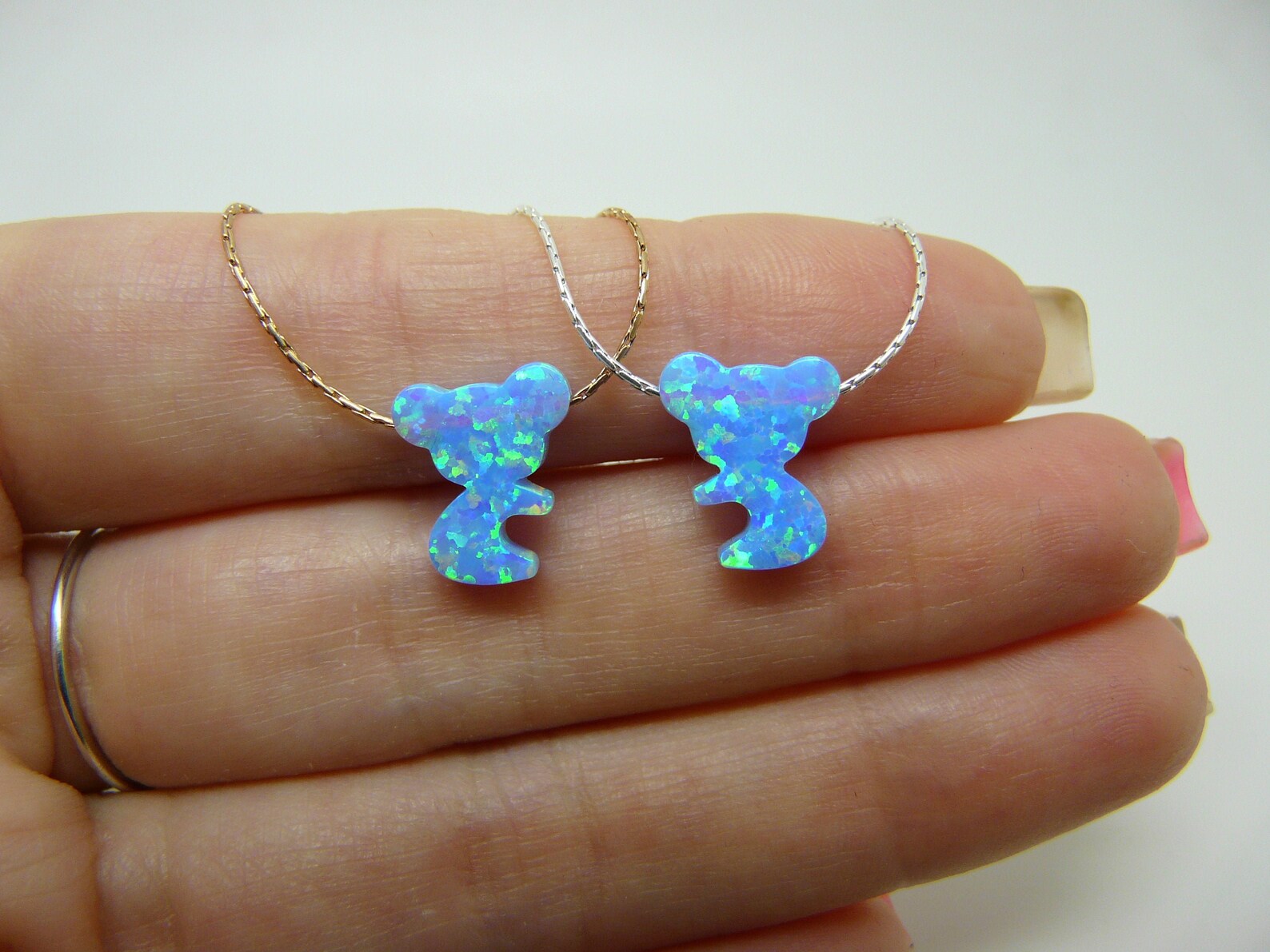 Koala Necklace Koala Bear Necklace Animal Necklace Kids Etsy