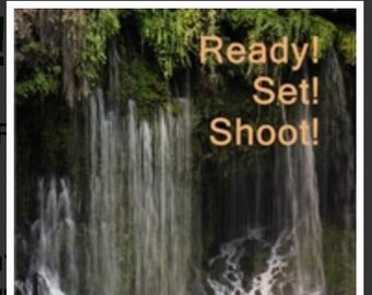 Ready! Set! Shoot! A beginner's guide to photography including exposure settings, composition, trouble-shooting, color balance, and more.