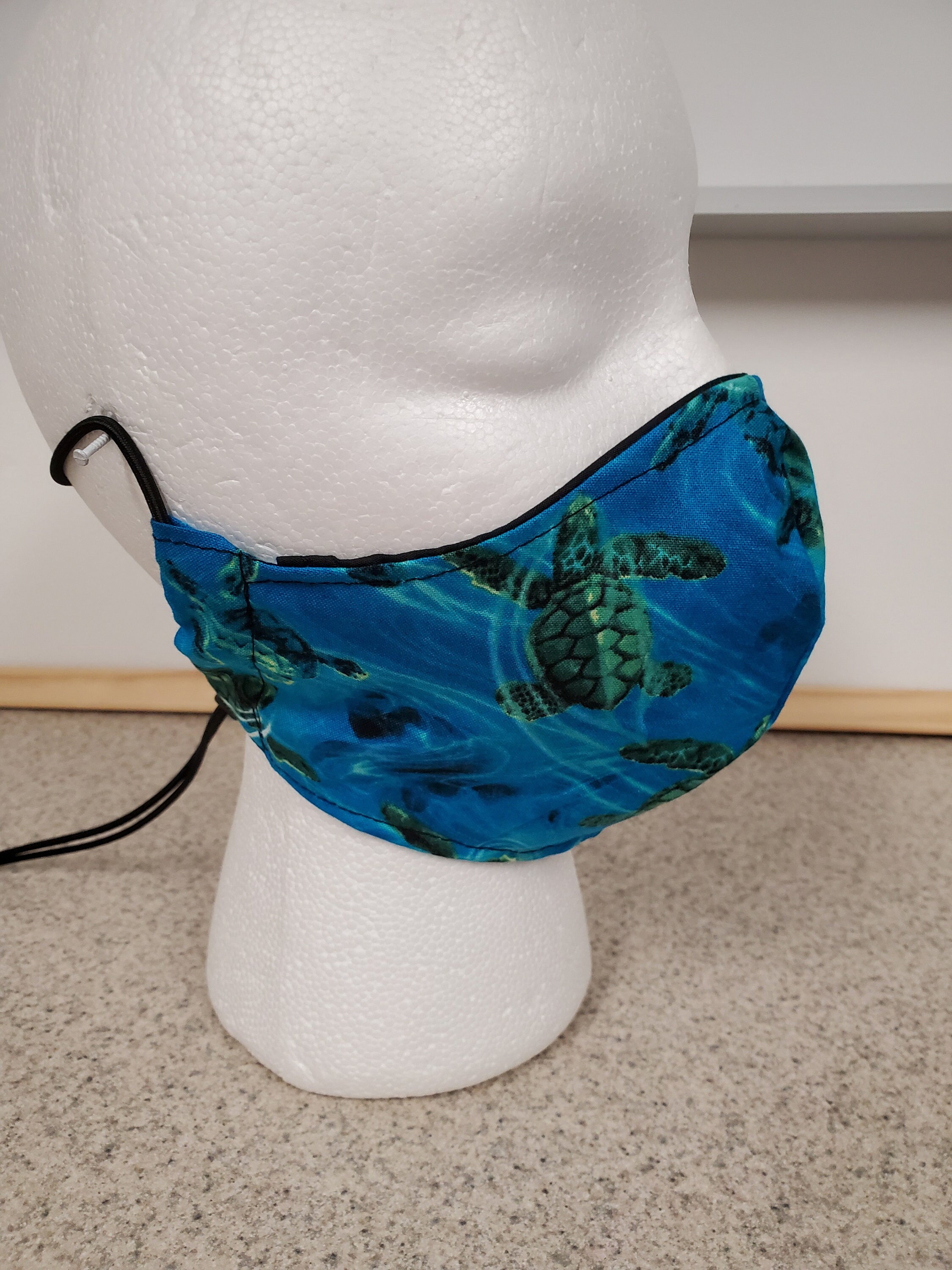 TURTLES Face Mask with FILTER Etsy