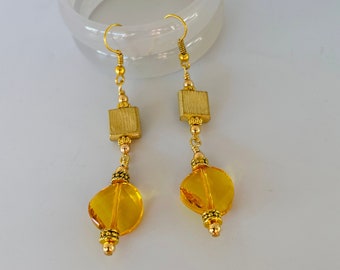 Swarovski Gold Earrings for Women