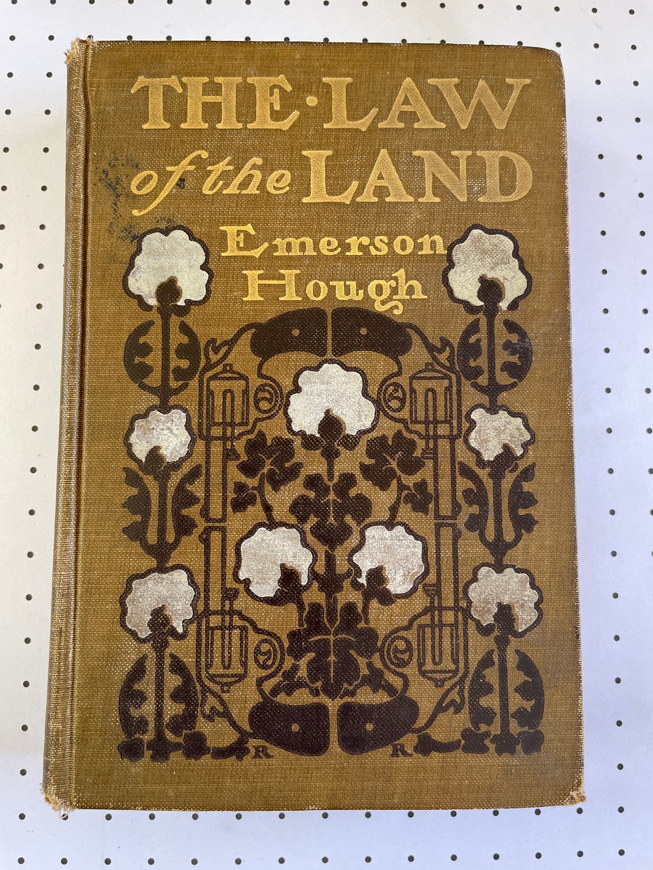 The Law of the Land by Emerson Hough First Edition 1904 Etsy