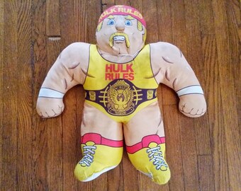 Hulk Hogan Pillow Etsy