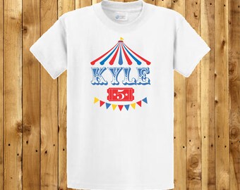 Camisa de cumpleaños de circo