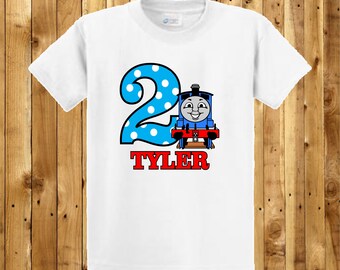 Thomas the Train Birthday Shirt