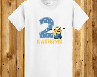 Minion Birthday Shirt