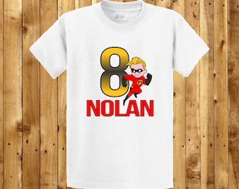 Camisa de cumpleaños de The Incredibles