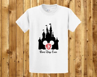 Disney Monogram Familia Camisa