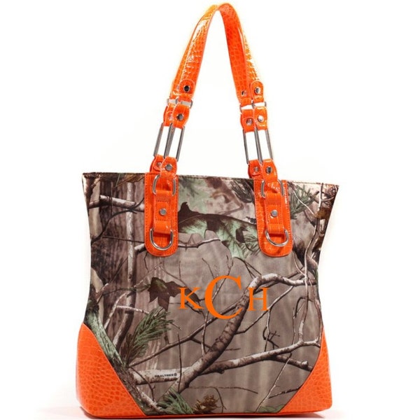 RealTree Camo Orange Purse