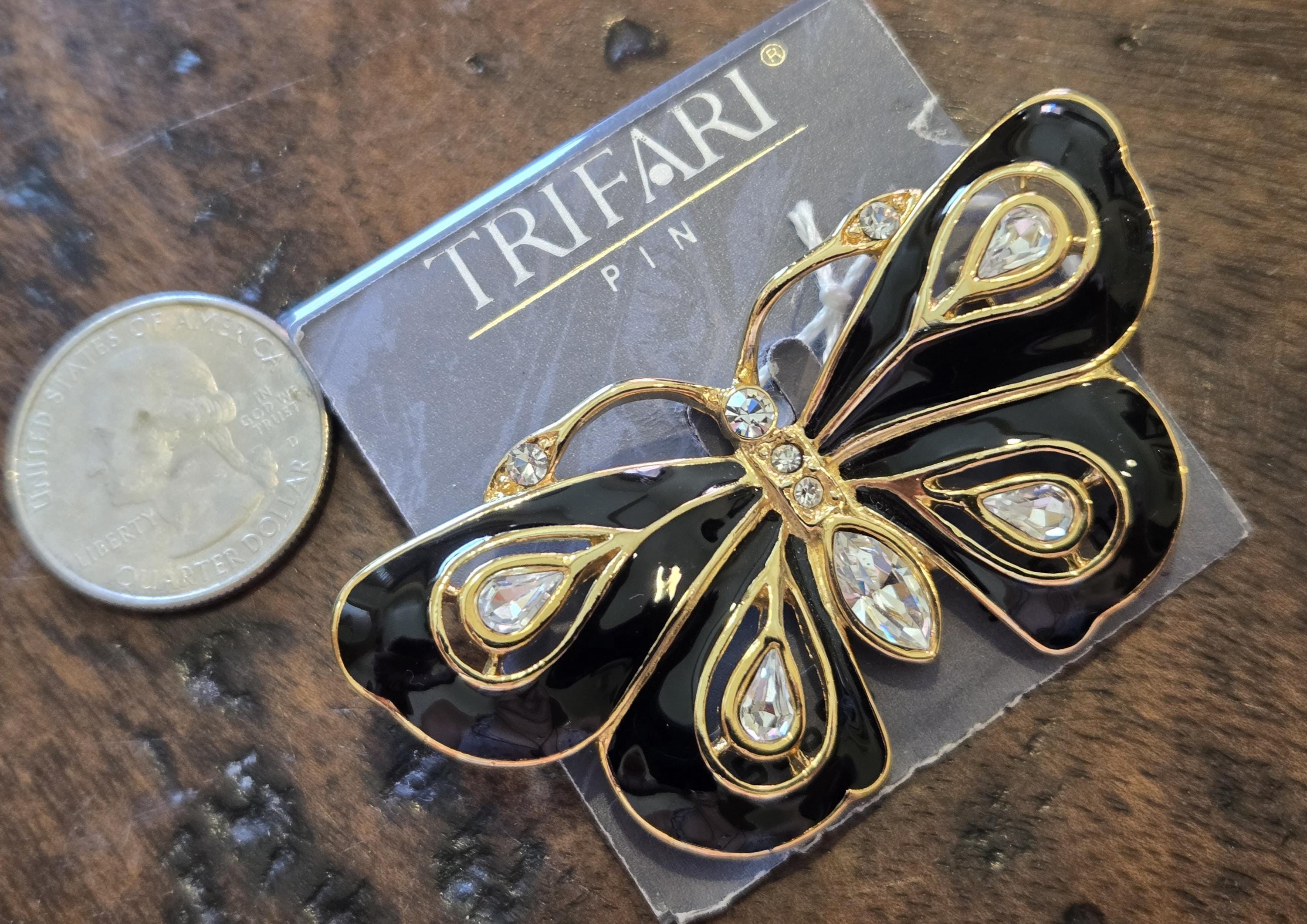 Vintage Trifari Butterfly Brooch - Etsy - Page 2