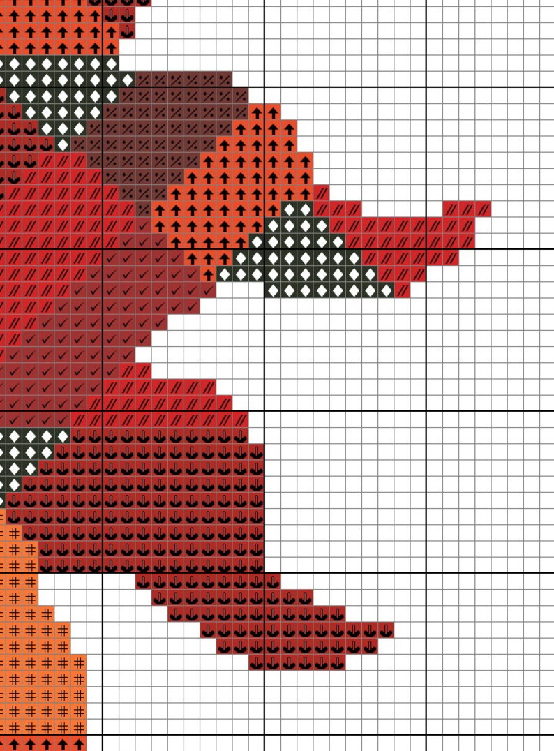 Geometric cross stitch pattern Game of Thrones cross stitch pattern Instant Download #P019 House Martell BUY 2 GET 1 FREE