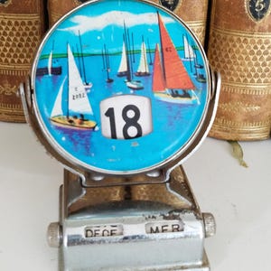 Calendrier perpétuel de bureau , agenda ,éphéméride ,  vintage français