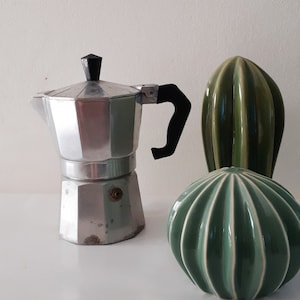 Vintage Italian style Bialetti Crusinallo coffee maker - Made in Italy