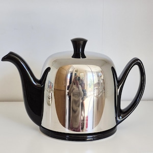 Teiera Salam nera con coperchio a campana isolante, Villeroy & Boch