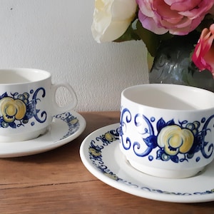 2 Sous-tasses Ou Soucoupes Villeroy & Boch Florida – Fabriquées Au Luxembourg