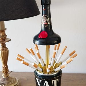 Dispenser, vintage cigarette holder, cigarette display, 60s