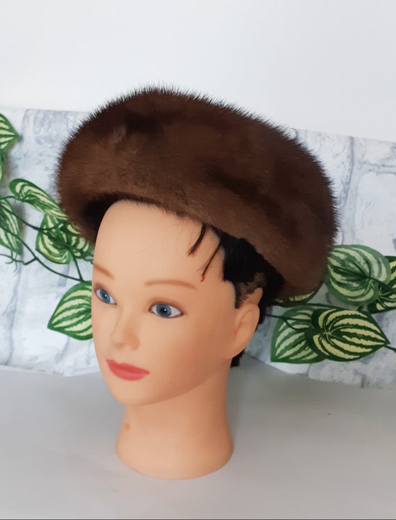 Vintage mink toque , 50s