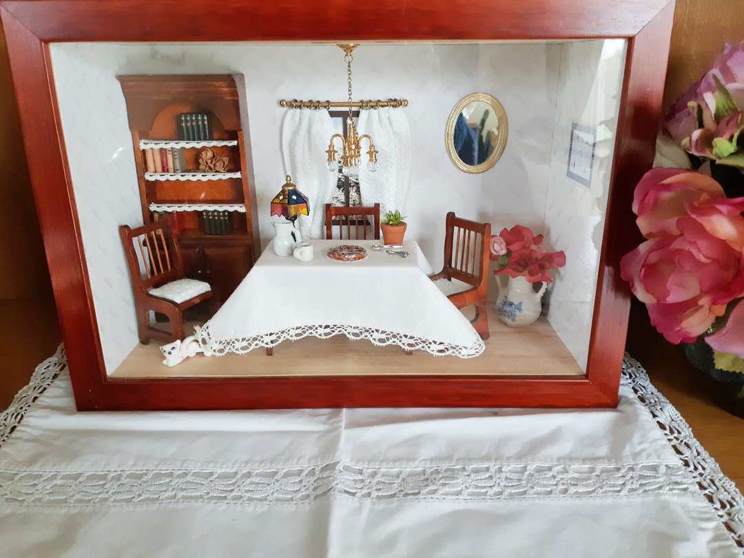 Miniature Living Room Display Collection - Etsy