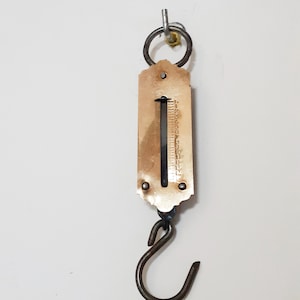 Vintage scales, old scales, portable scales 15 kg