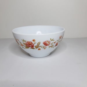 Arcopal glass bowl, vintage French, 70s