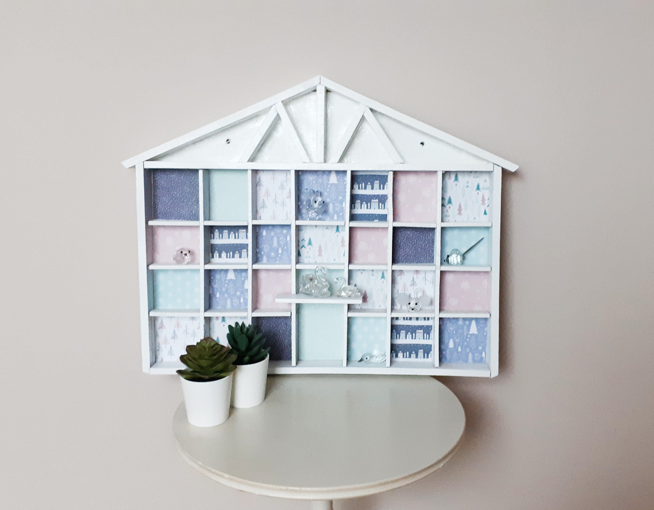 Vitrine Étagère , Maison Pour Collection, Décorative