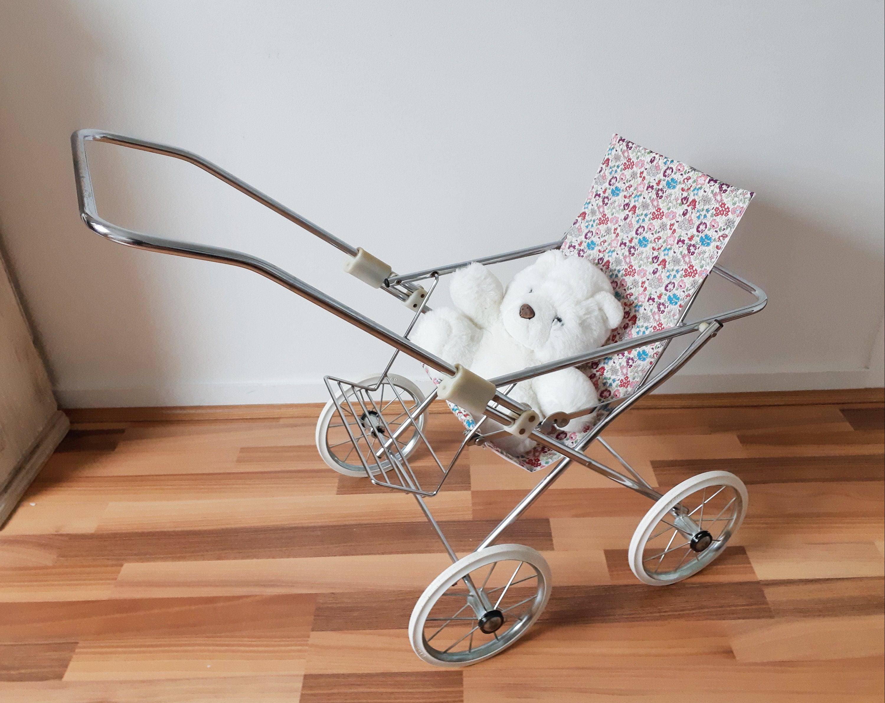 Baby Stroller Handcrafted UK Silver Cross Pram vintage classic St