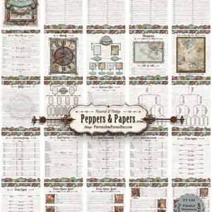 Family Tree Workbook Forms, Ancestry Gift for family, Ancestry Workbook for Descendants, 8.5x11 YOU PRINT, 231 page Family Organizer, FT02 image 8