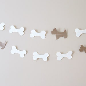 Custom Dog Birthday Garland, Choose Your Breed Dog Garland, Dog Banner, Puppy Birthday Party