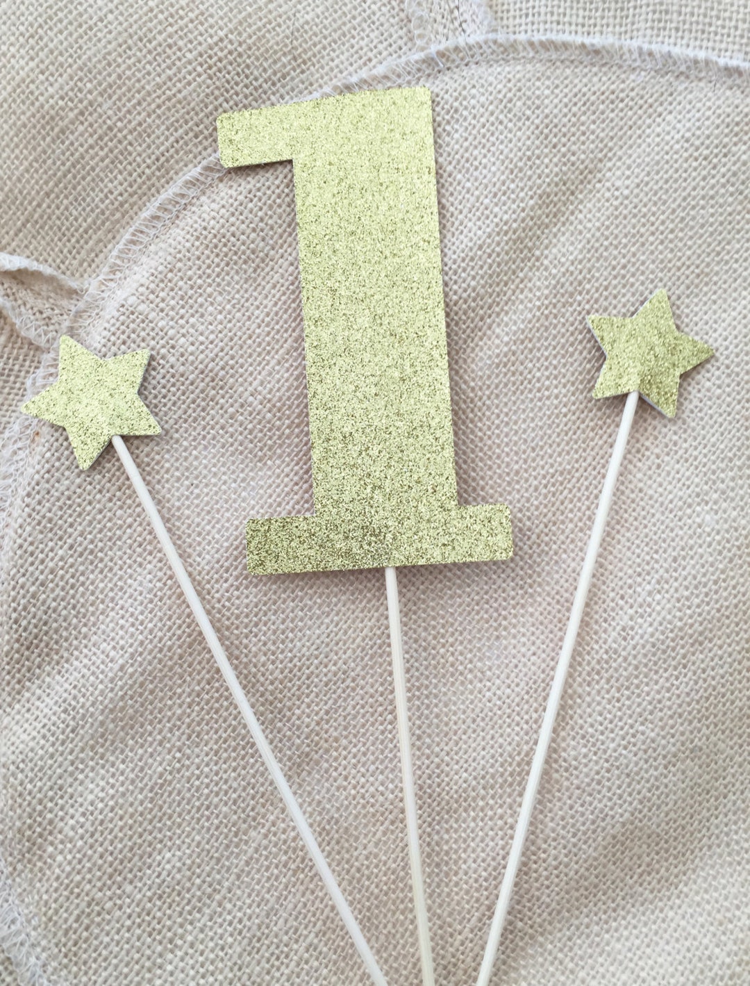 Twinkle Twinkle Little Star One Cake Topper Set, First Birthday, 1 Cake ...