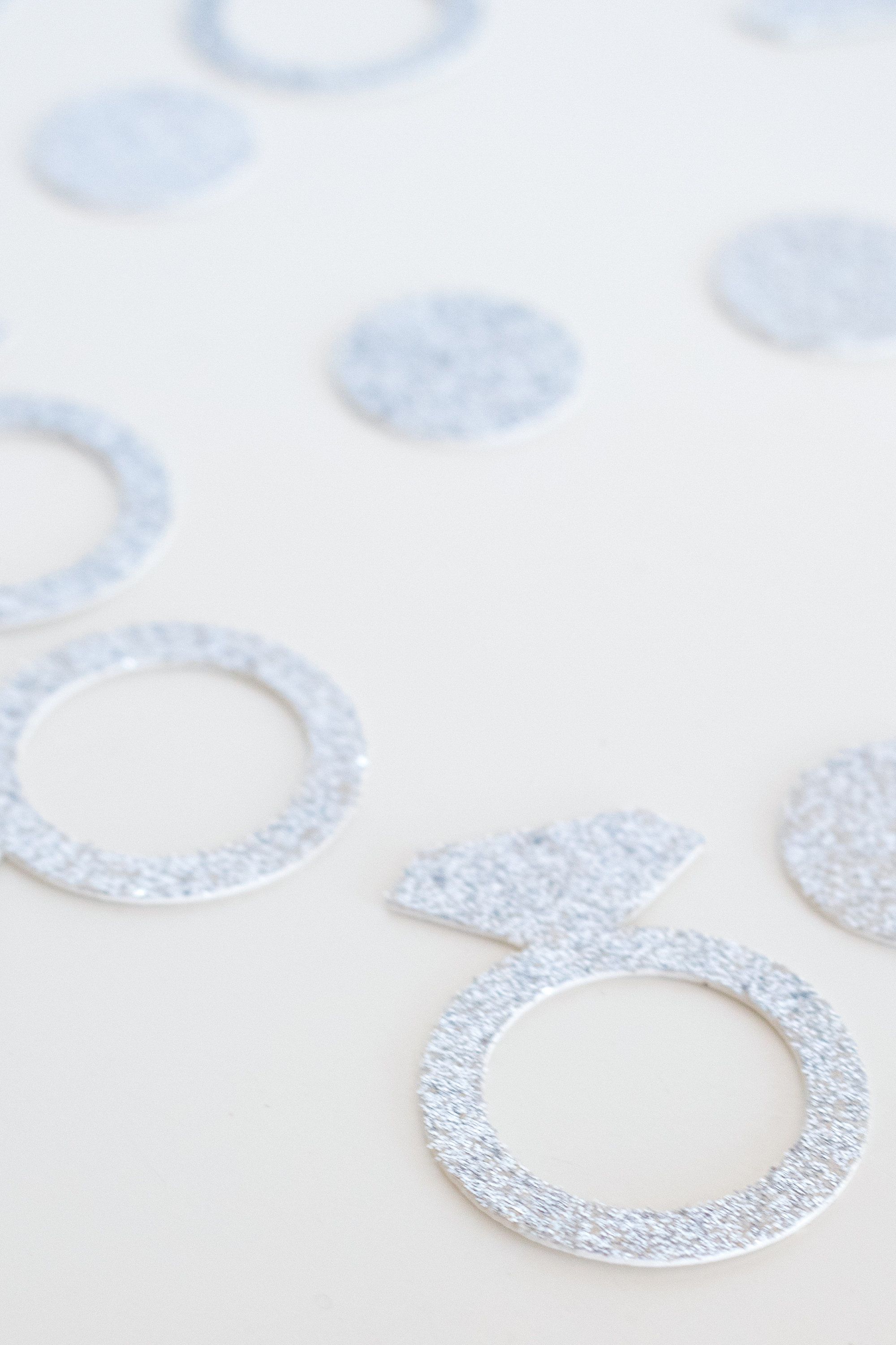 Silver Bridal Shower Decorations. Bachelorette Party | Etsy
