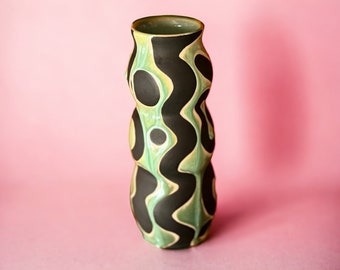 Contemporary Vase, Modern Ceramic Vase