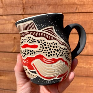 Rio Grande Trout Handmade Mug image 4