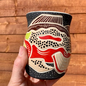 Rio Grande Trout Handmade Mug image 3