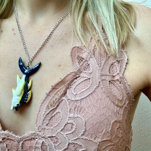 Fish Pendant, Bigeye Tuna Necklace