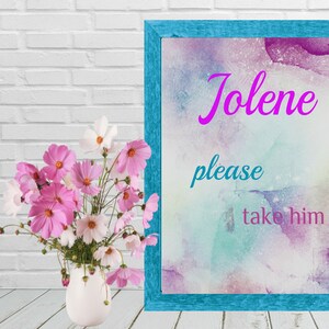 Jolene printable, Dolly Parton print, Dolly fan art print, Watercolor print, Country music print, Song art, Music print, Digital download