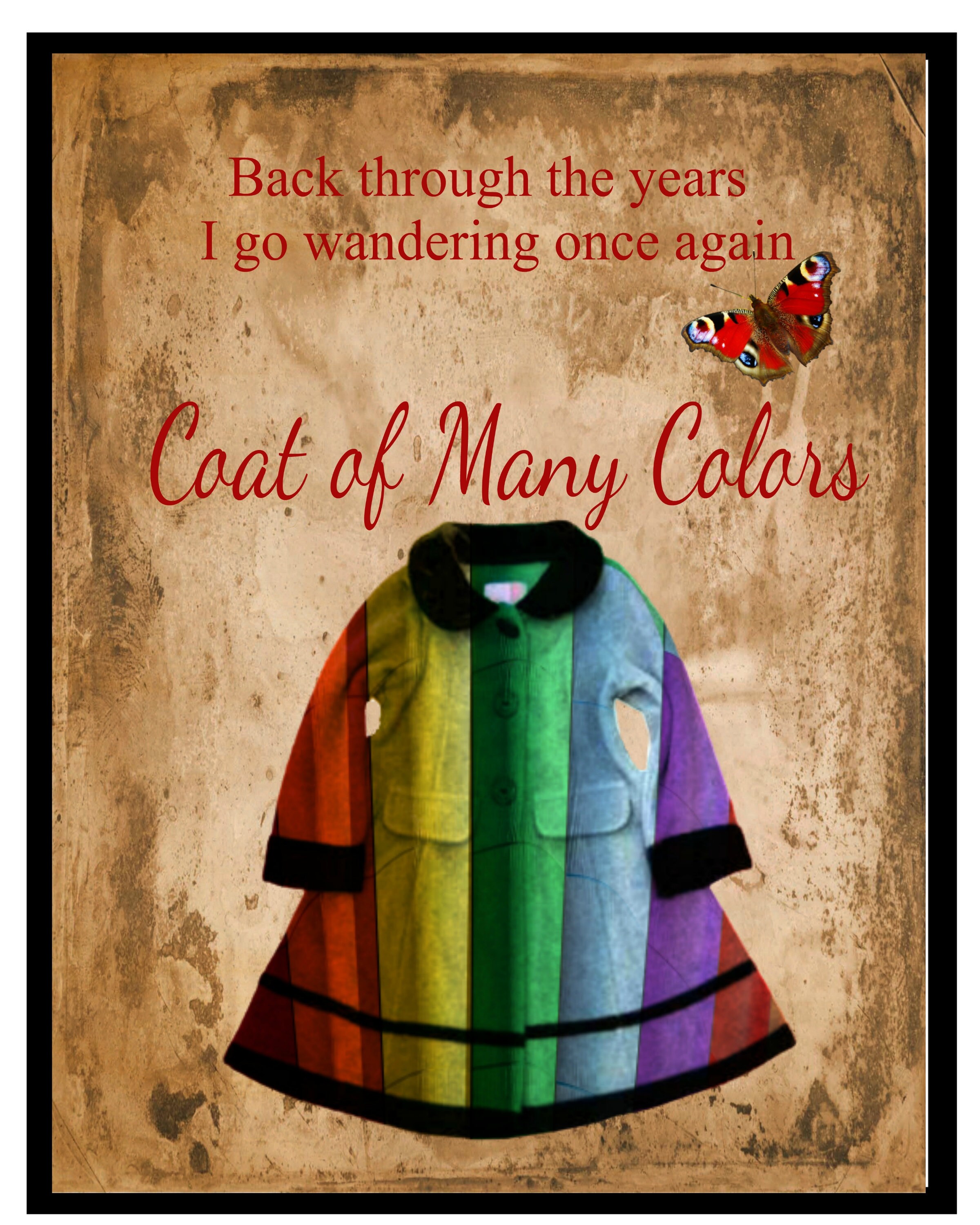 Coat of many colors coat printable Dolly Parton wall art Etsy