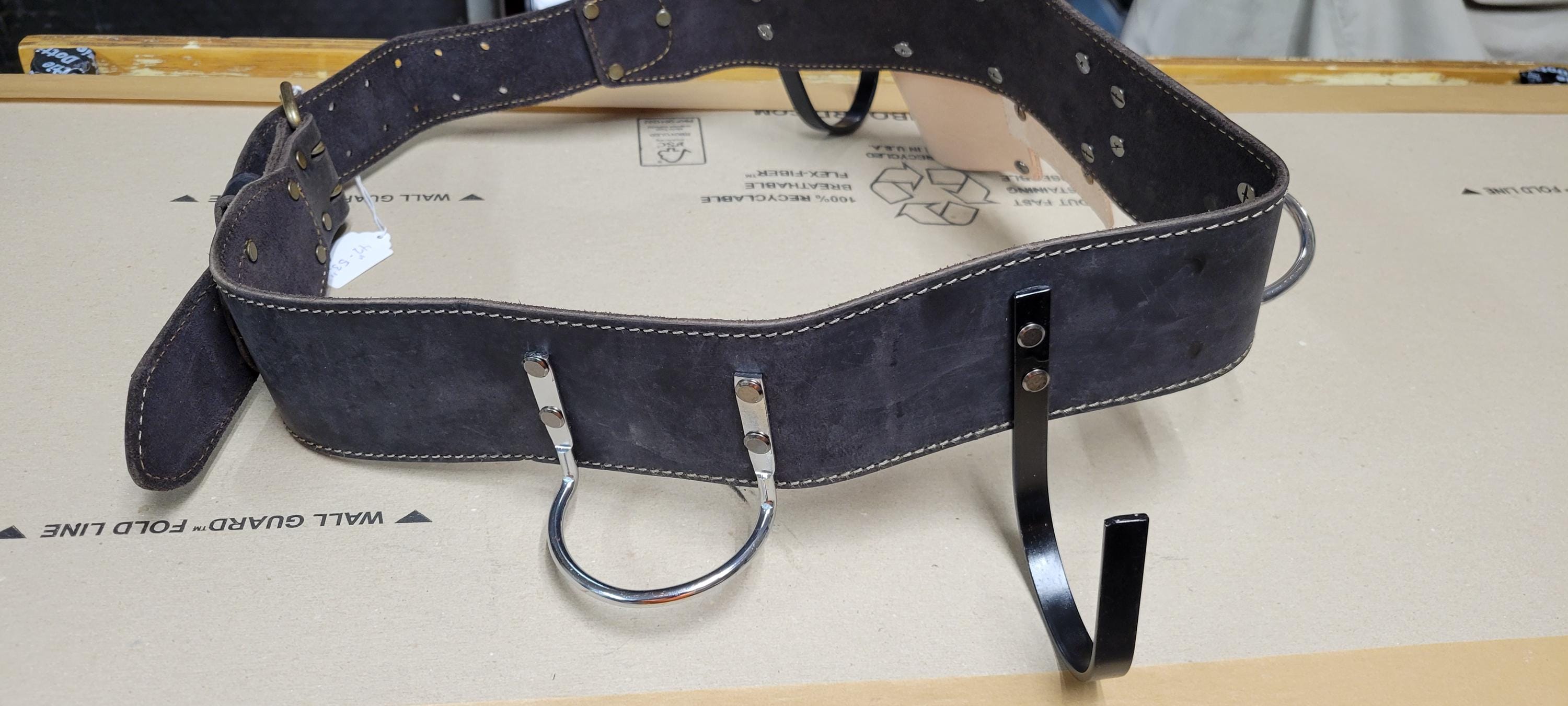 Large Leather Concrete Finishing Tool Belt Etsy
