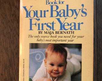 1983 vintage book Parents: Your Baby’s First Year first edition paperback very good