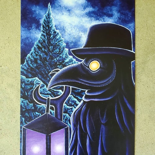 The Plague Doctor Experiments Fine Art Print Poster Etsy