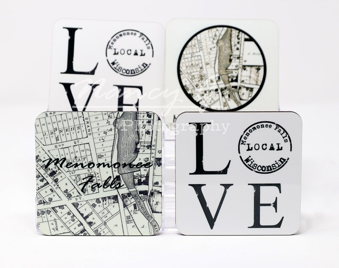 Coaster, Coasters Set, Menomonee Falls, Wisconsin, Room Décor, Decor