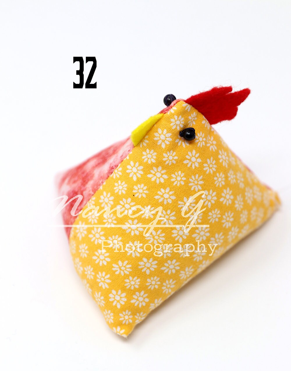 Chicken Pin Cushions, Pin Cushion, Stuffed Rice Bag, Animal, Farm Animal,  Cute Bag, Fabric, Animals, Bird, Sewing Equipment, Supplies, Sew 