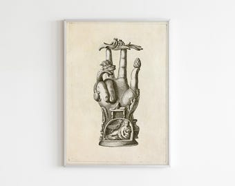 Arte simbólico vintage de la mano de Sabazios, ilustración dibujada a mano, símbolos de conocimiento oculto y talismán mágico, arte de mitología pagana esotérica