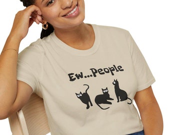 Ew...People Kitty Cat T-shirt (unisex)