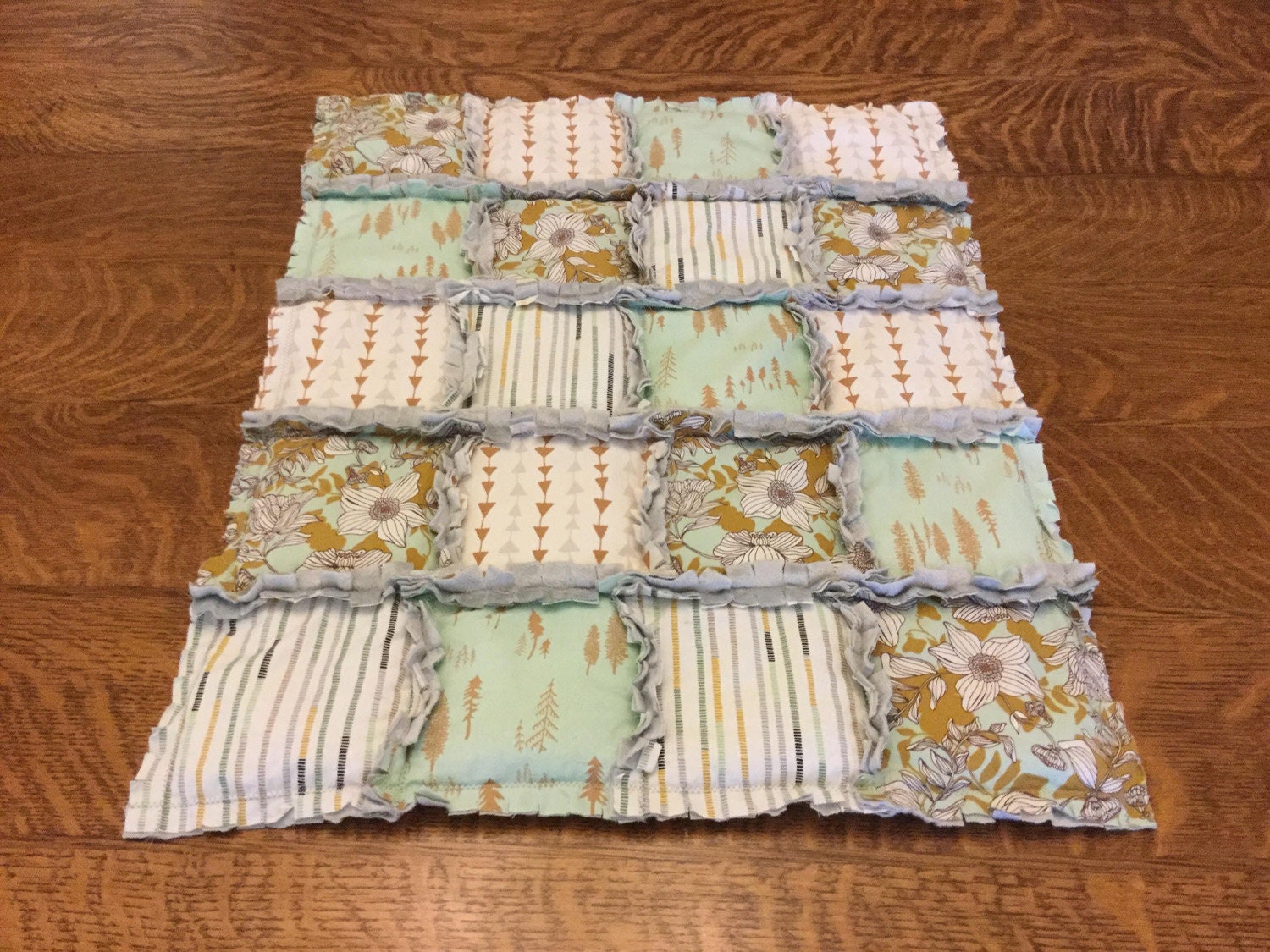 Woodland Mint Weighted Lap Pad, Adult Weighted Lap Blanket, Anxiety