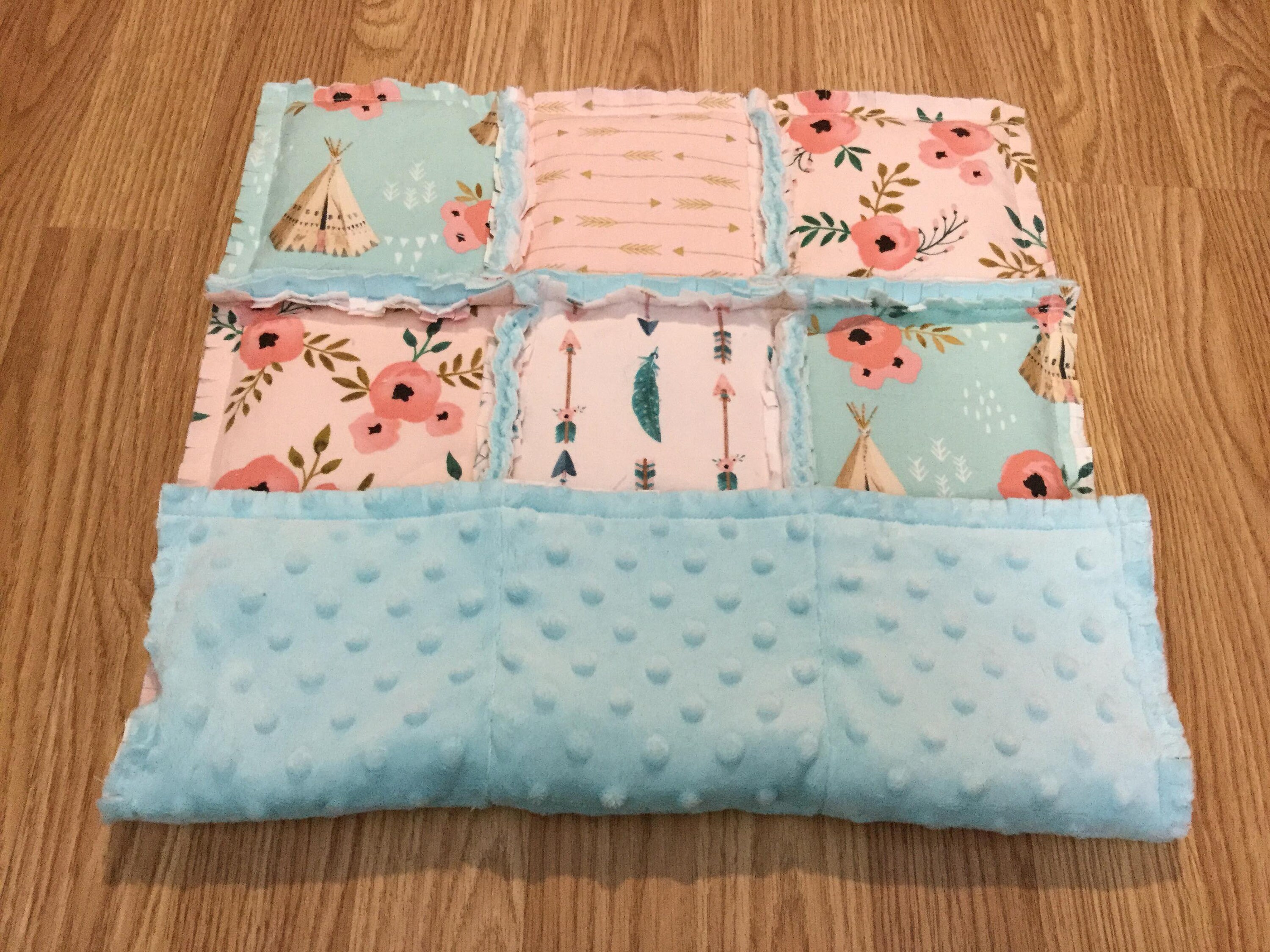 Plush Weighted Lap Pad, Adult/Child/Travel Weighted Blanket, Anxiety