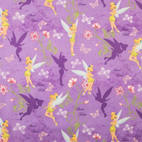 Tinker Bell Fabric Sold by the 1/2 Yard Disney Tinkerbell - Etsy UK Tinker Bell Fabric Sold by the 1/2 Yard Disney Tinkerbell - Etsy UK