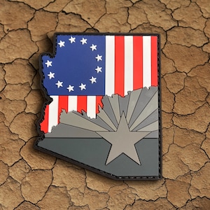 Arizona Betsy Ross PVC Morale Patch